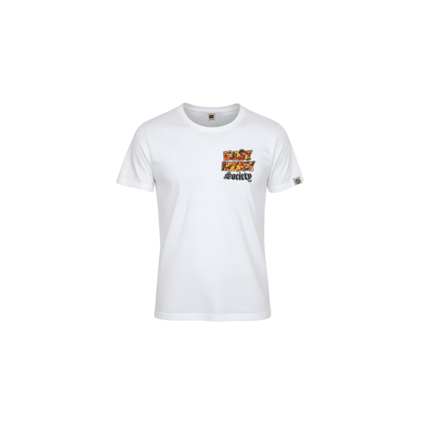 EMS White Tee (Camo Box Logo)