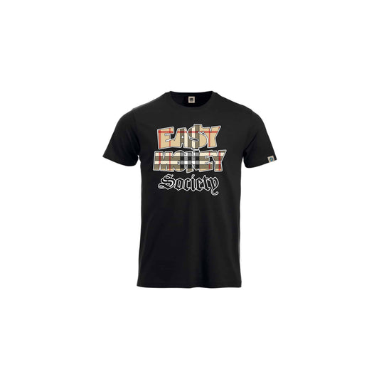 EMS Black Tee (Tartan)