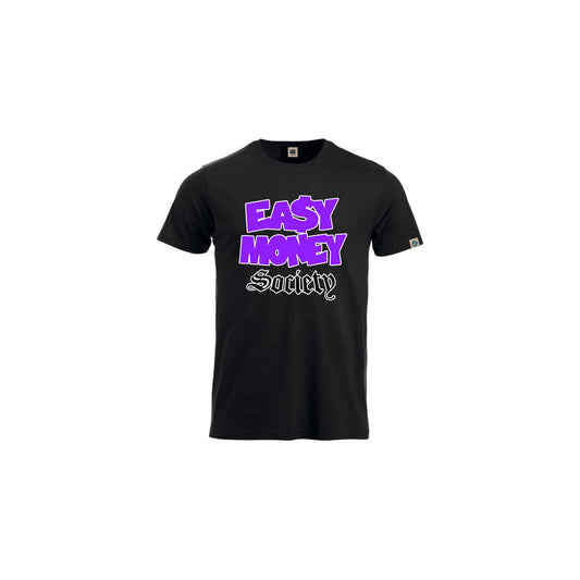EMS Black Tee (Purple)