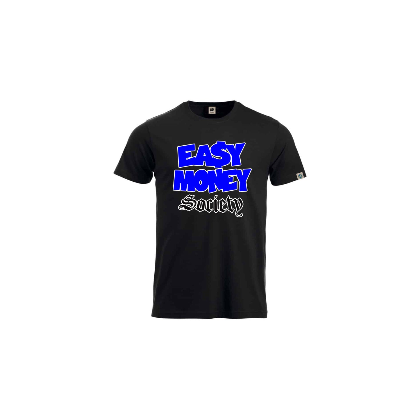 EMS Black Tee (Blue)