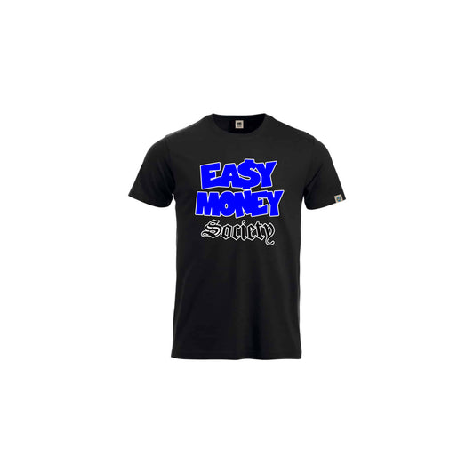 EMS Black Tee (Blue)