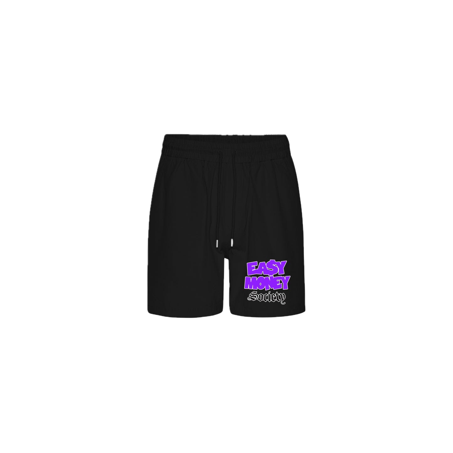 EMS Black Shorts (Purple)