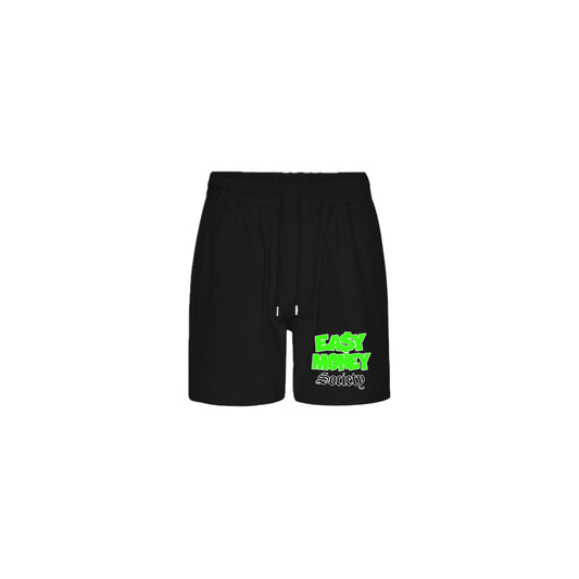 EMS Black Shorts (Green)