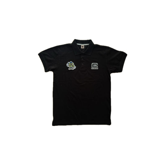 EMS Black Polo (2Logos V3)