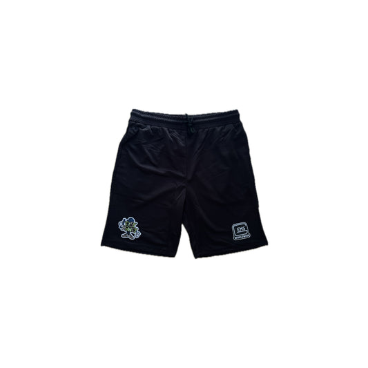 EMS Black Basketball Shorts (2logos V3)